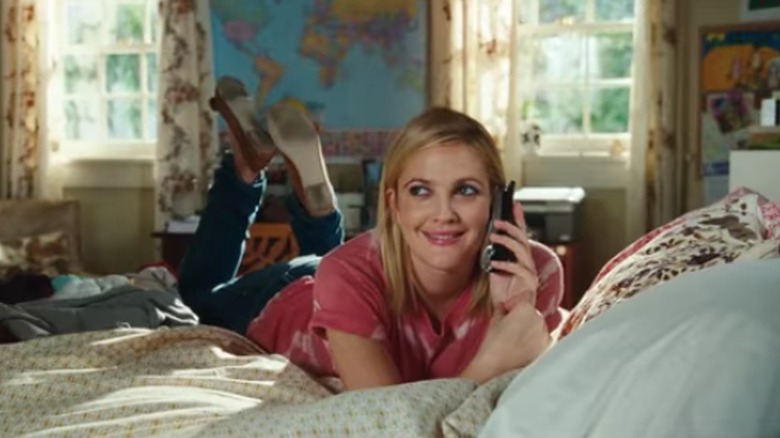 Erin talking on the phone