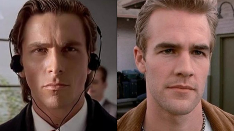 Patrick Bateman in "American Psycho" and Sean Bateman in "Rules of Attraction"