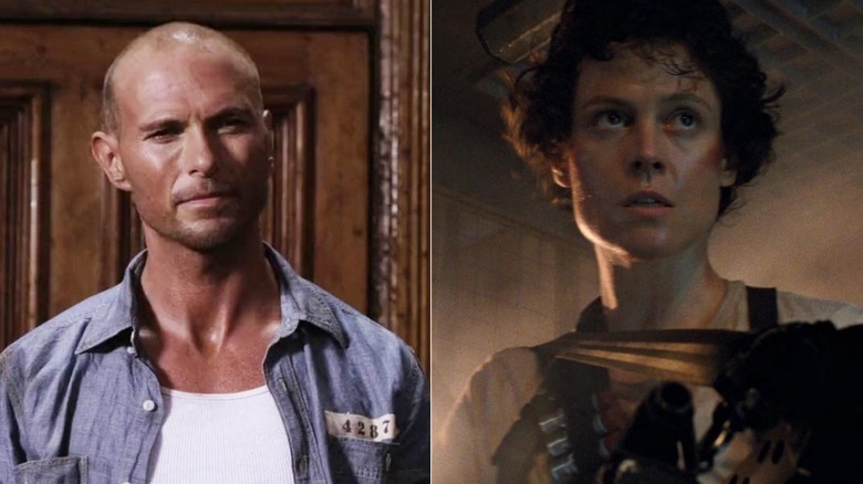 Luke from "Death Proof" and Ripley from "Aliens"