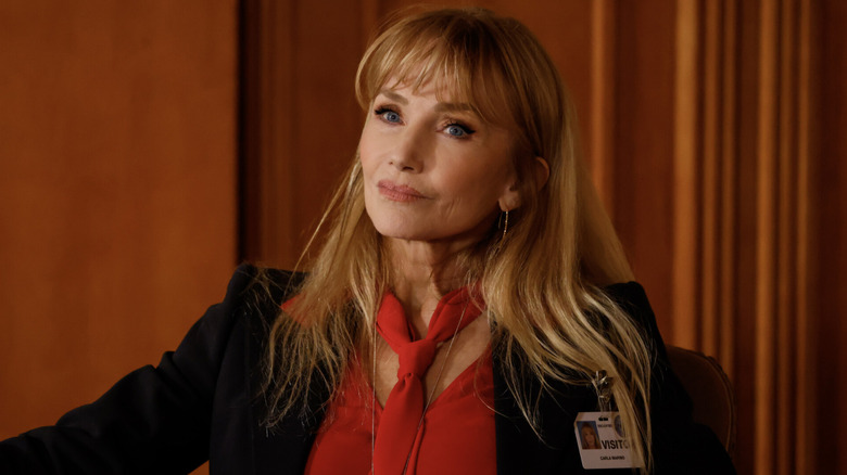 Carla Marino smiling smugly in 