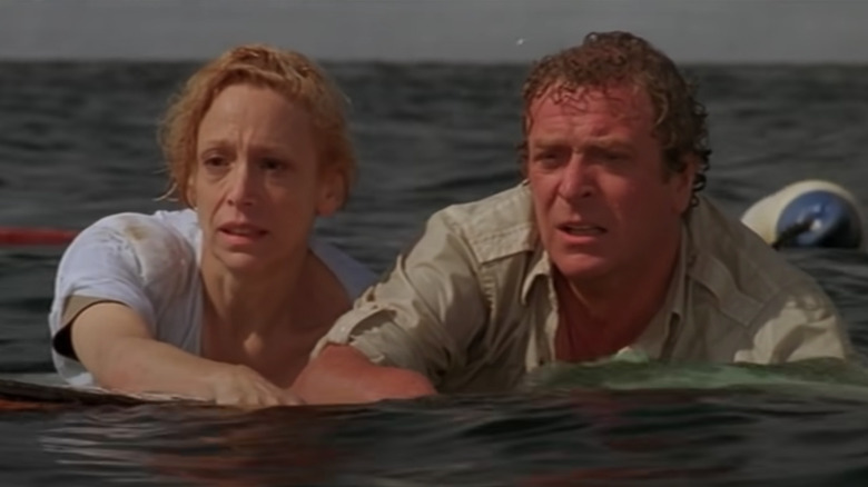 Ellen and Hoagie in the water