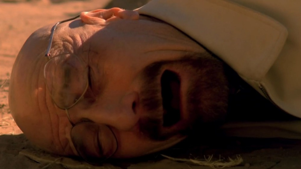 Walter White crying