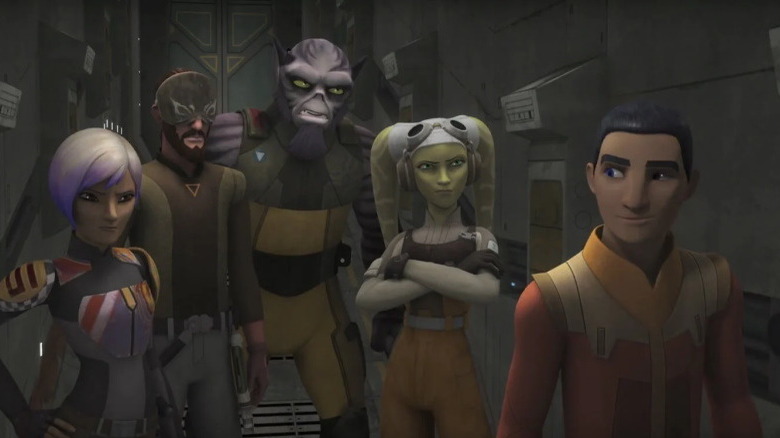 The crew of the Ghost