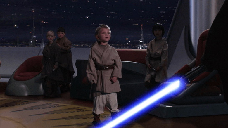 Anakin kills the younglings