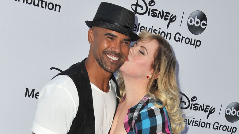 Shemar Moore and Kirsten Vangsness