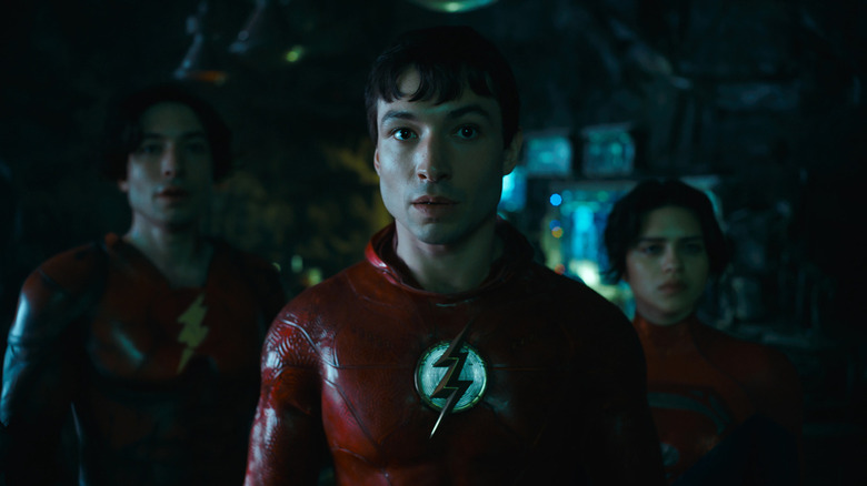 Ezra Miller with some friends
