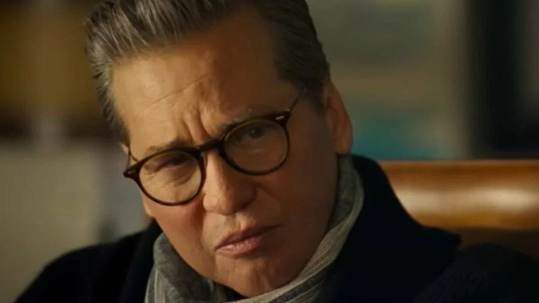 Iceman staring inquisitively in Top Gun: Maverick (2022)