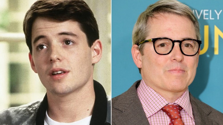 Matthew Broderick then and now