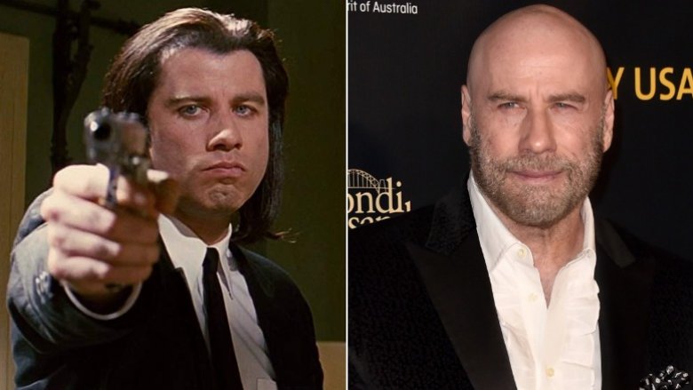 John Travolta then and now