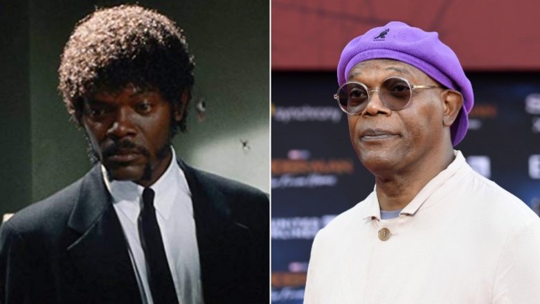 Samuel L. Jackson then and now